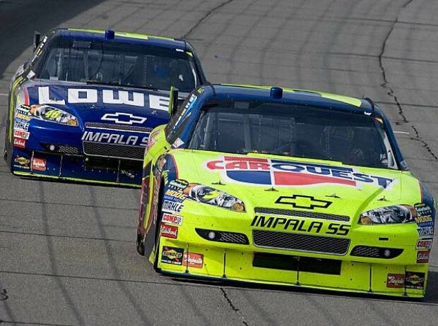 Mark Martin, Jimmie Johnson Mark Martin, Jimmie Johnson