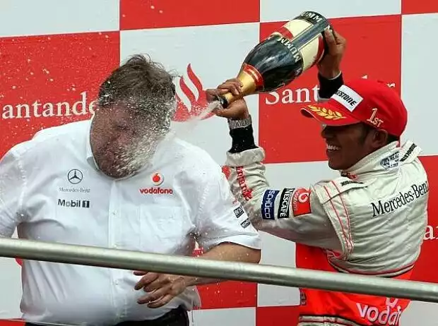 Norbert Haug und Lewis Hamilton Titel-Bild zur News: Norbert Haug und Lewis Hamilton