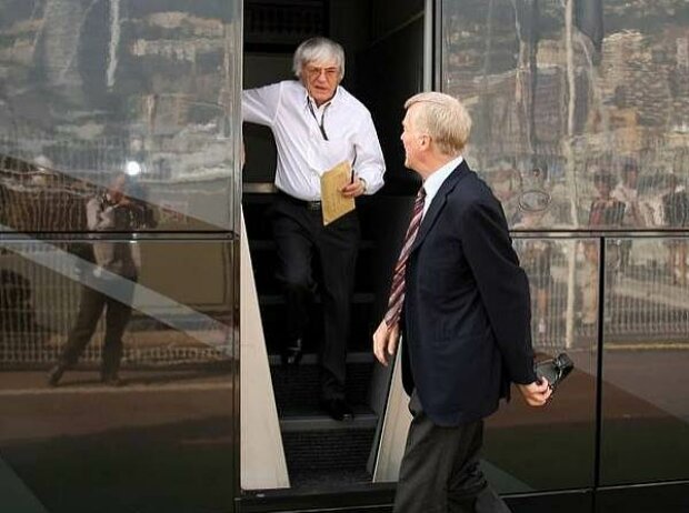 Titel-Bild zur News: Bernie Ecclestone und Max Mosley