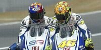 Bild zum Inhalt: Rossi vs. Lorenzo: Yamaha-Dompteure sind gefragt