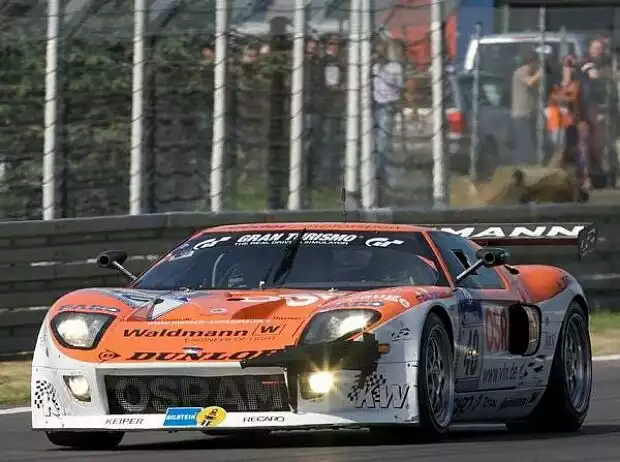 Titel-Bild zur News: Raeder Ford GT Dirk Adorf Hermann Tilke