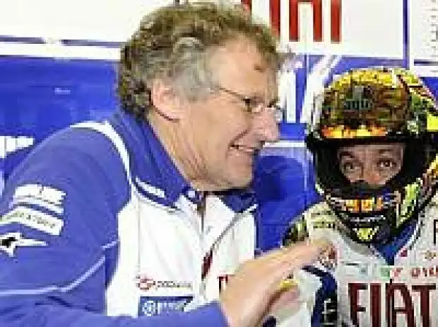 Jerry Burgess Valentino Rossi Titel-Bild zur News: Jerry Burgess Valentino Rossi