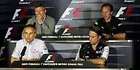 FIA-Pressekonferenz in Silverstone 2009