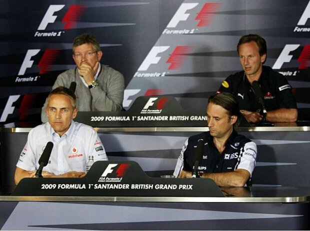 Titel-Bild zur News: FIA-Pressekonferenz in Silverstone 2009