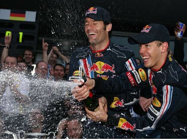 Mark Webber, Sebastian Vettel Mark Webber, Sebastian Vettel