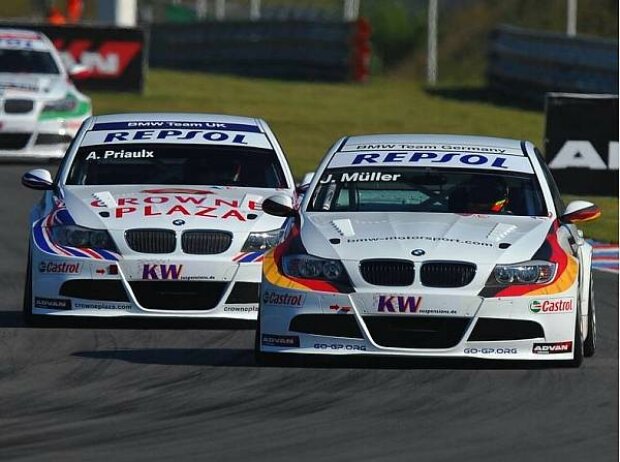 Andy Priaulx, Jörg Müller Andy Priaulx, Jörg Müller