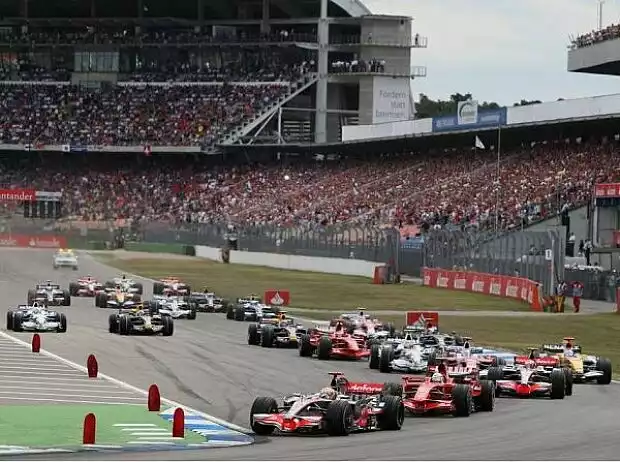 Start in Hockenheim 2008 Titel-Bild zur News: Start in Hockenheim 2008