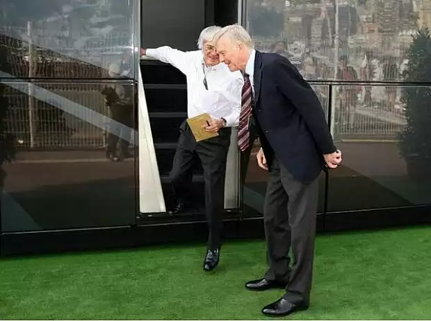 Titel-Bild zur News: Bernie Ecclestone und Max Mosley