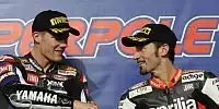 Ben Spies und Max Biaggi, Doha, Losail Circuit