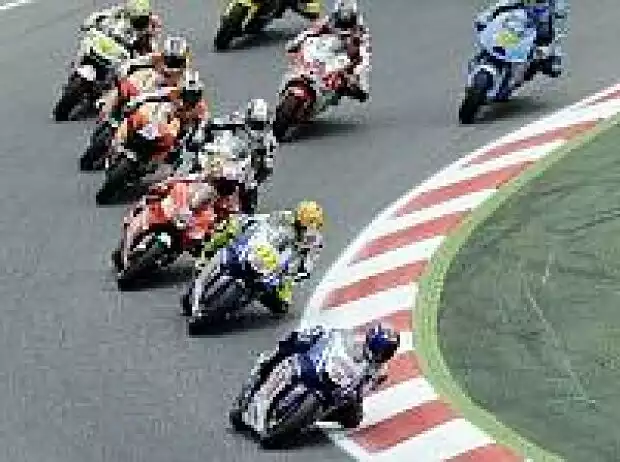 MotoGP-Start Titel-Bild zur News: MotoGP-Start
