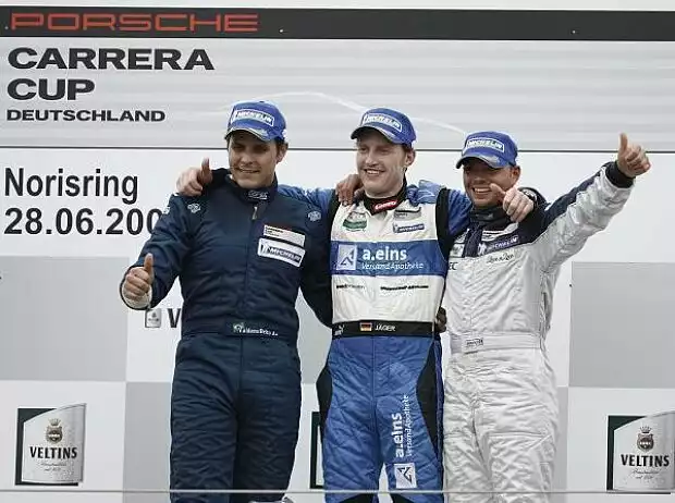 Titel-Bild zur News: Thomas Jäger, Valdeno Brito und Nicolas Armindo