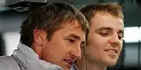 Bernd Schneider und Jamie Green