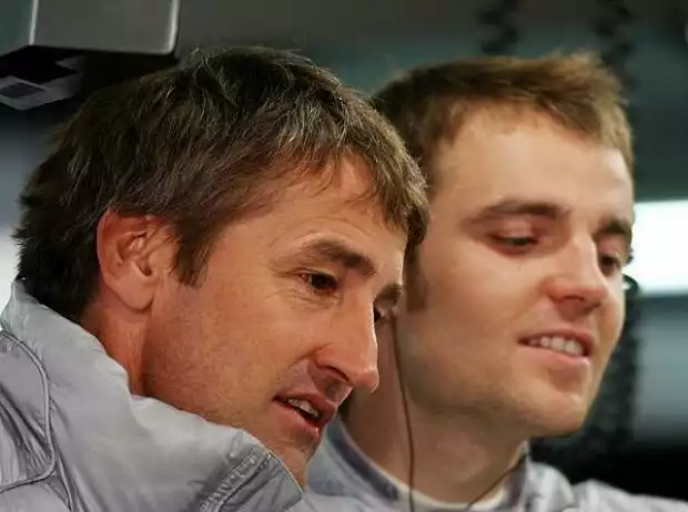 Bernd Schneider und Jamie Green Titel-Bild zur News: Bernd Schneider und Jamie Green