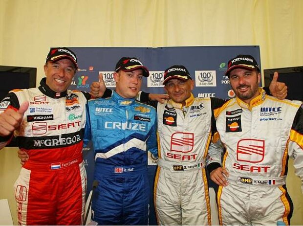 Tom Coronel, Robert Huff, Gabriele Tarquini, Yvan Muller Tom Coronel, Robert Huff, Gabriele Tarquini, Yvan Muller