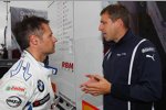 Andy Priaulx und Bart Mampaey (BMW Team UK) 