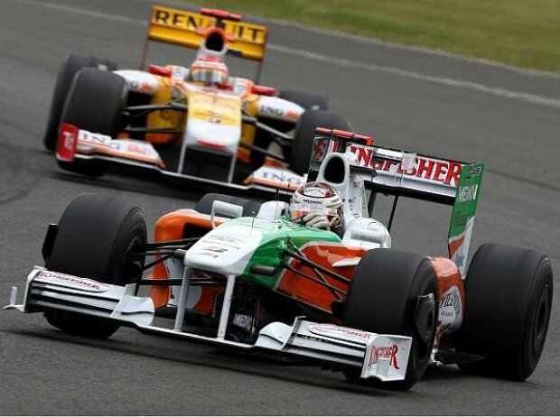 Titel-Bild zur News: Fernando Alonso, Adrian Sutil