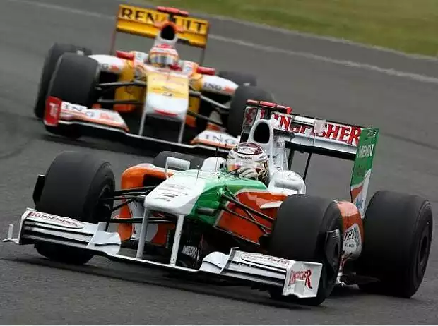 Fernando Alonso, Adrian Sutil Titel-Bild zur News: Fernando Alonso, Adrian Sutil