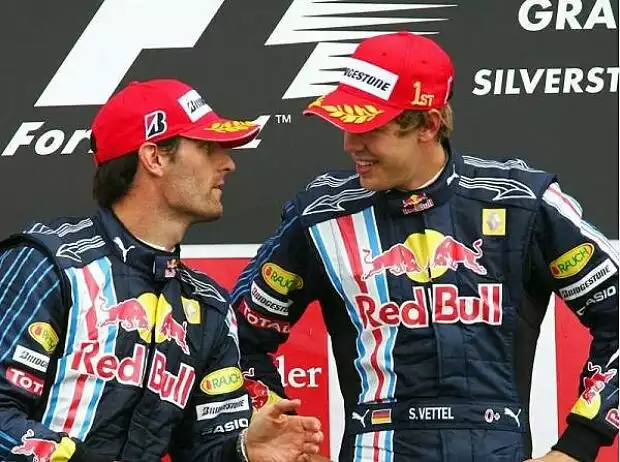 Mark Webber und Sebastian Vettel Titel-Bild zur News: Mark Webber und Sebastian Vettel