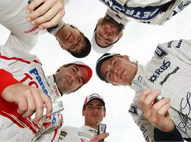 Timo Glock, Sebastian Vettel, Nico Rosberg, Nick Heidfeld, Adrian Sutil Titel-Bild zur News: Timo Glock, Sebastian Vettel, Nico Rosberg, Nick Heidfeld, Adrian Sutil