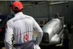 75 Jahre Silberpfeile: Lewis Hamilton (McLaren-Mercedes) 