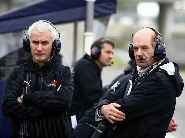 Geoff Willis und Adrian Newey Titel-Bild zur News: Geoff Willis und Adrian Newey
