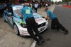 Bild zum Inhalt: Volvo mit zwei Autos in Brands Hatch