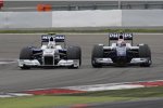 Nick Heidfeld (BMW Sauber F1 Team) und Kazuki Nakajima (Williams) 