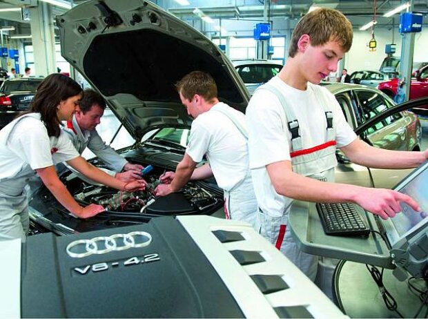 Titel-Bild zur News: Audi Ausbildung