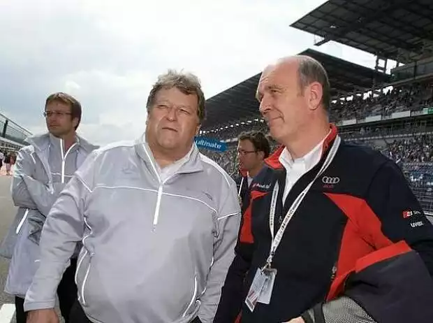 Norbert Haug (Mercedes-Motorsportchef), Wolfgang Ullrich (Audi Sportchef) Titel-Bild zur News: Norbert Haug (Mercedes-Motorsportchef), Wolfgang Ullrich (Audi Sportchef)