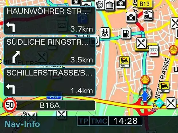 Audi Navigationssystem Plus Titel-Bild zur News: Audi Navigationssystem Plus