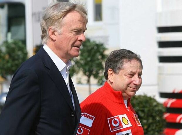 Max Mosley und Jean Todt Max Mosley und Jean Todt