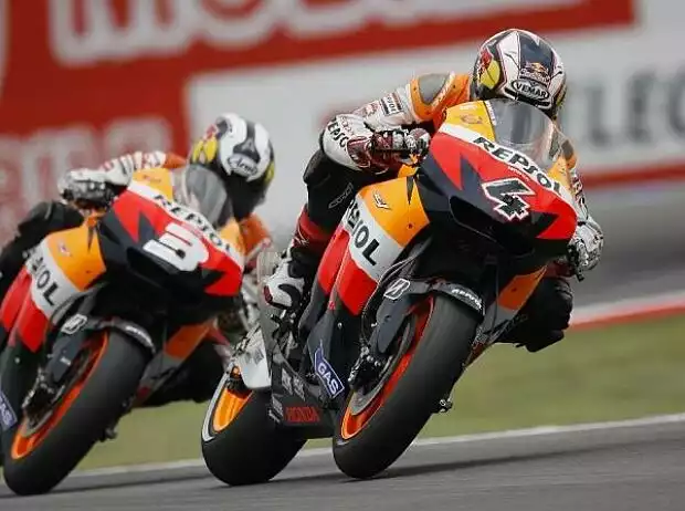 Andrea Dovizioso vor Daniel Pedrosa Titel-Bild zur News: Andrea Dovizioso vor Daniel Pedrosa