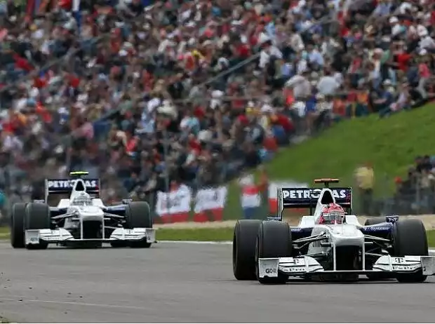 Titel-Bild zur News: Robert Kubica, Nick Heidfeld