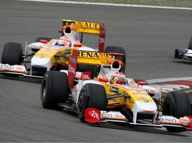 Titel-Bild zur News: Nelson Piquet Jr., Fernando Alonso