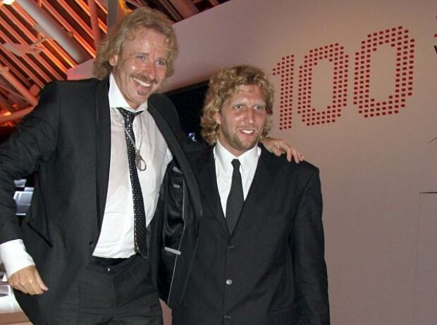 Thomas Gottschalk und Dirk Nowitzki