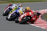 Valentino Rossi, Casey Stoner, Jorge Lorenzo 