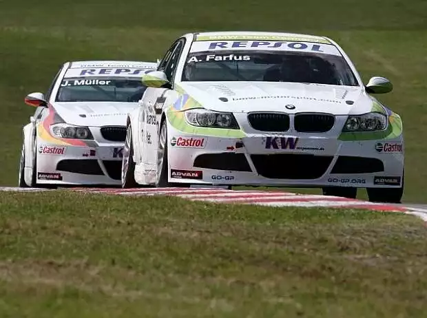 Jörg Müller, Augusto Farfus Titel-Bild zur News: Jörg Müller, Augusto Farfus