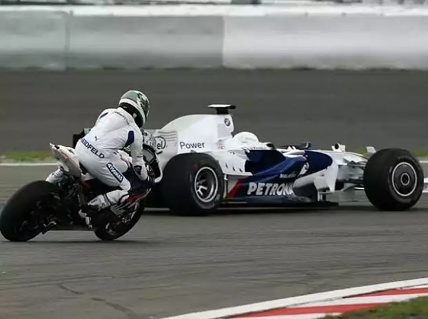 Nick Heidfeld und Troy Corser Titel-Bild zur News: Nick Heidfeld und Troy Corser