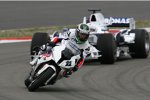 Nick Heidfeld und Troy Corser