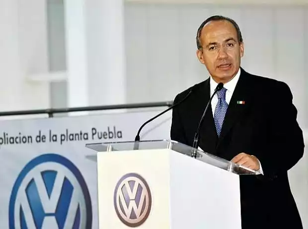 Eröffnung mexikanisches Werk Calderón Titel-Bild zur News: Eröffnung mexikanisches Werk Calderón