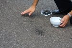 Der notwendige Reifenabrieb ist vorhanden