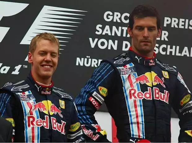 Titel-Bild zur News: Sebastian Vettel und Mark Webber