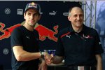 Jaime Alguersuari und Franz Tost (Teamchef) (Toro Rosso) 