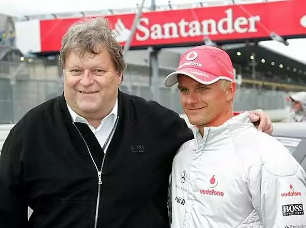 Norbert Haug und Heikki Kovalainen Titel-Bild zur News: Norbert Haug und Heikki Kovalainen