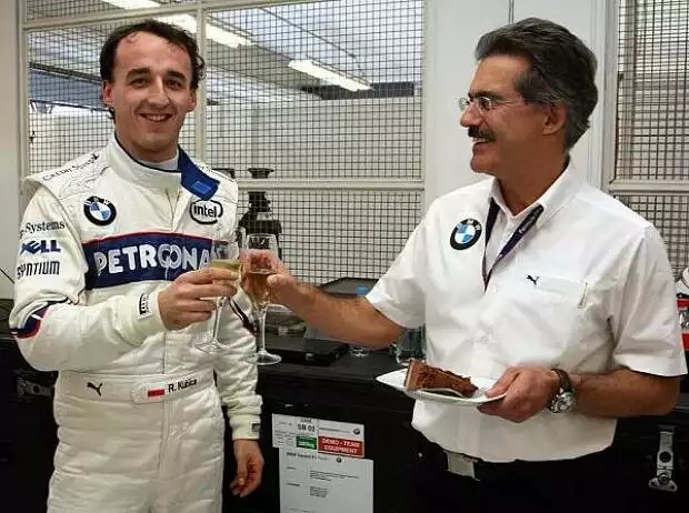 Titel-Bild zur News: Robert Kubica und Mario Theissen