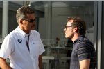 Mario Theissen (BMW Motorsport Direktor) (BMW Sauber F1 Team) und Jacques Villeneuve 