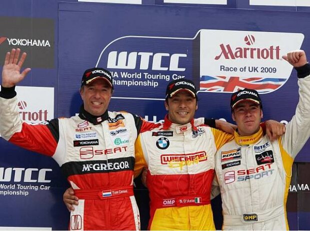 Tom Boardman, Stefano D'Aste, Tom Coronel