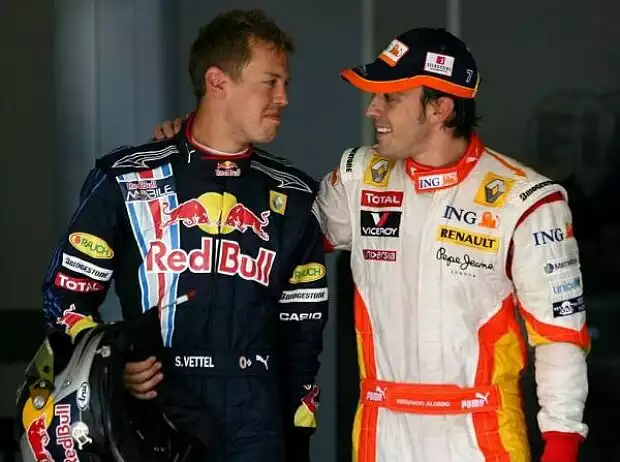Sebastian Vettel, Fernando Alonso Titel-Bild zur News: Sebastian Vettel, Fernando Alonso