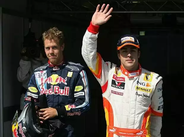 Sebastian Vettel, Fernando Alonso Titel-Bild zur News: Sebastian Vettel, Fernando Alonso