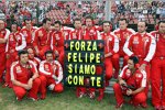 Gruß an Felipe Massa (Ferrari) 